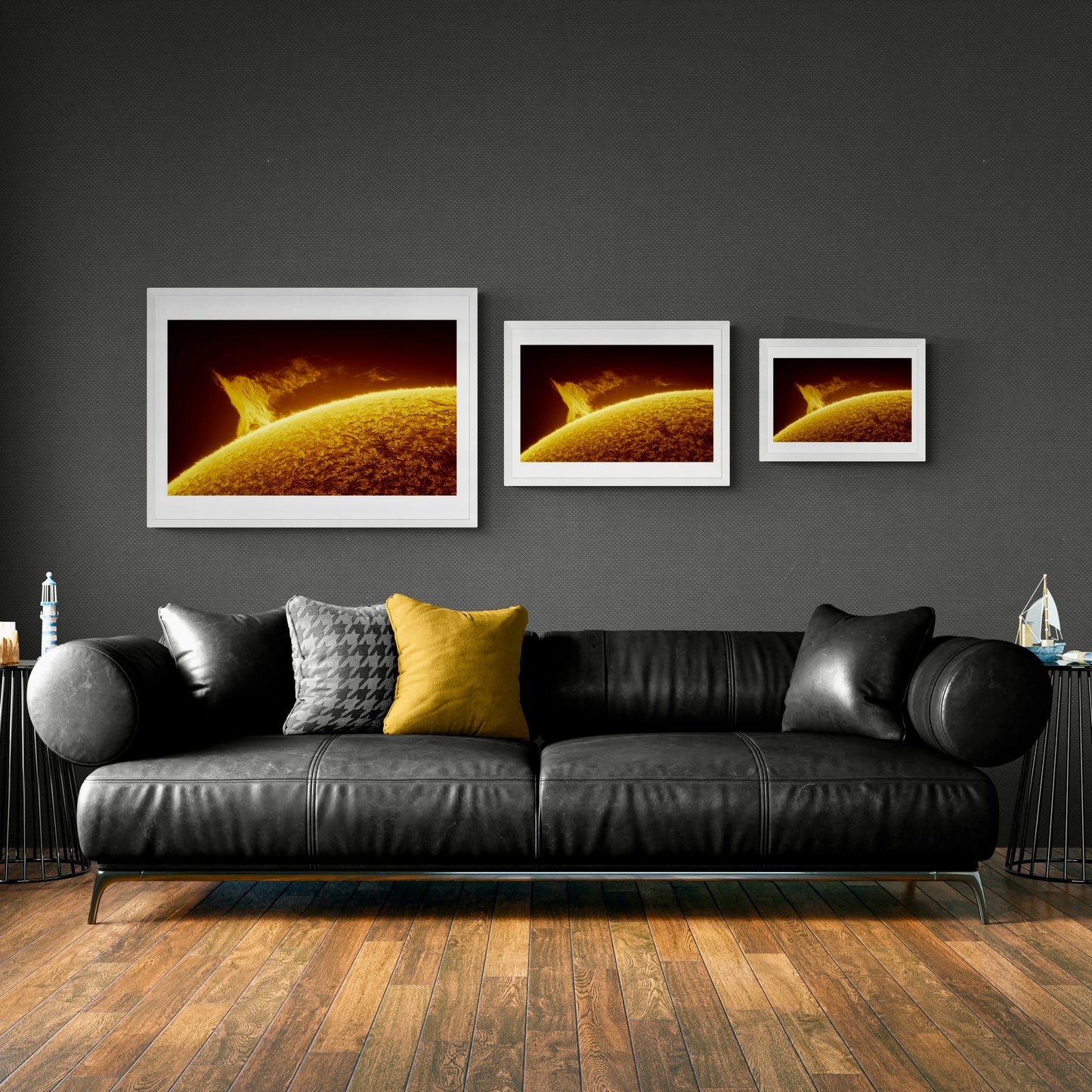 Giants of the Solar System – Two Days in a Row Shows a Large Prominence Evolving – Photos and Time Lapse