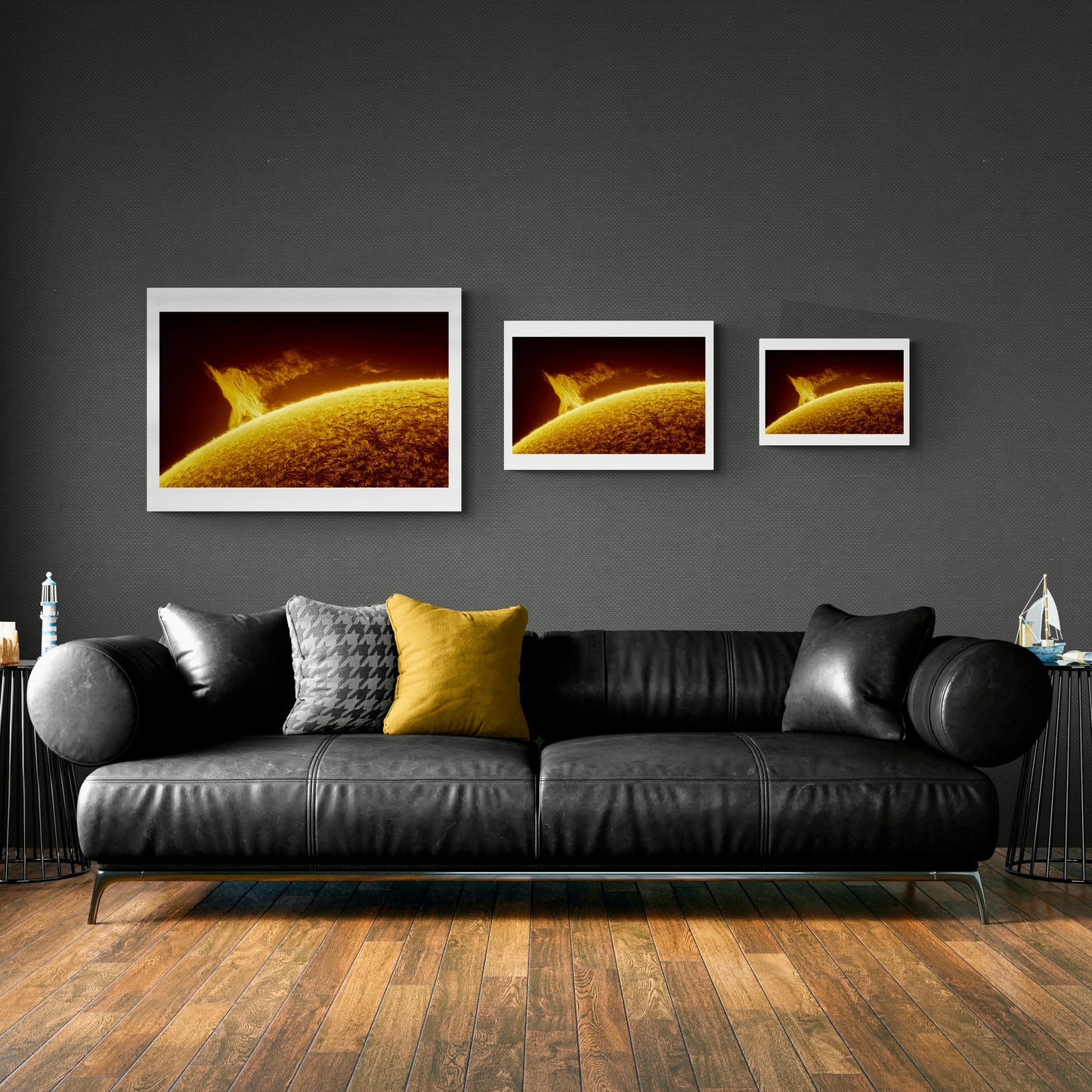Giants of the Solar System – Two Days in a Row Shows a Large Prominence Evolving – Photos and Time Lapse