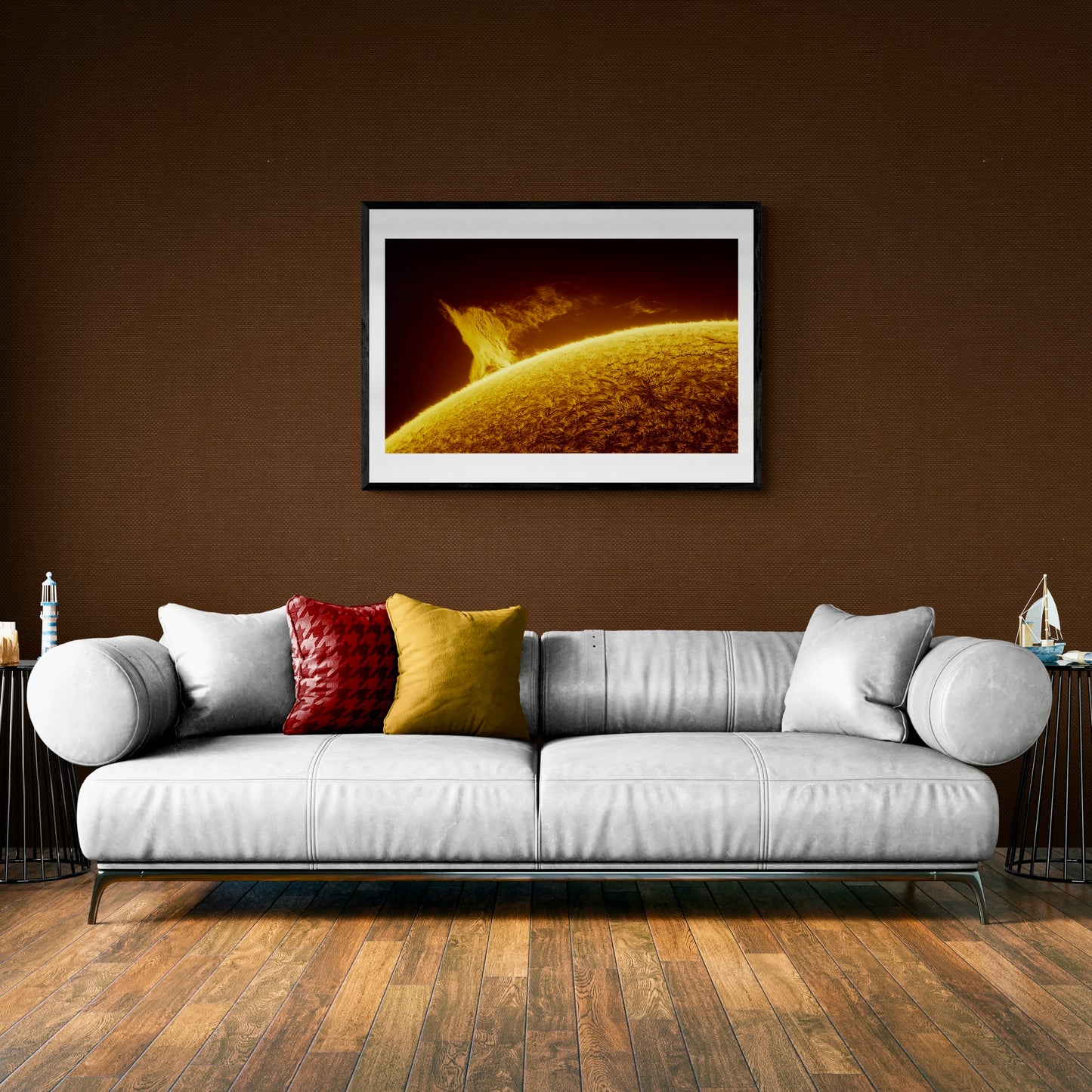 Giants of the Solar System – Two Days in a Row Shows a Large Prominence Evolving – Photos and Time Lapse