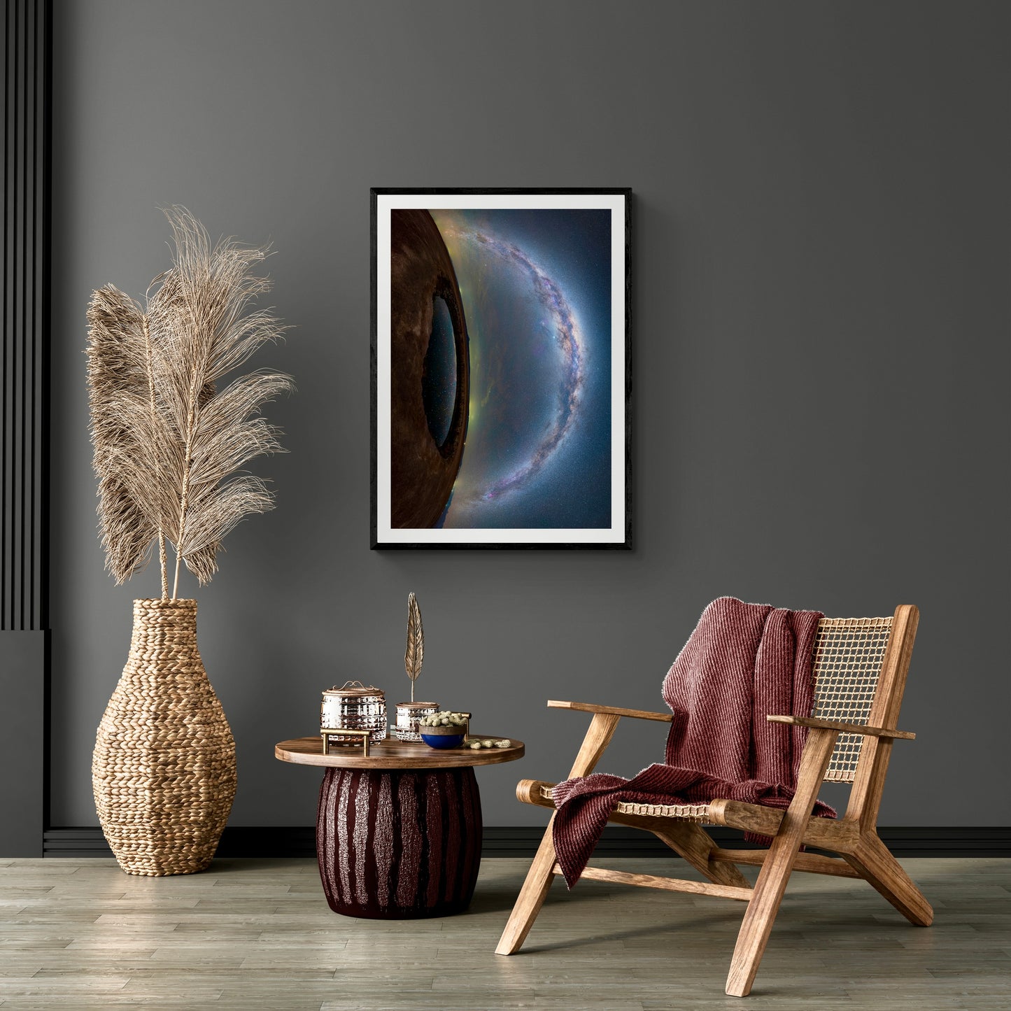 A Martian Eye Looks Deep Into our Milky Way Galaxy from Ojos Del Salar